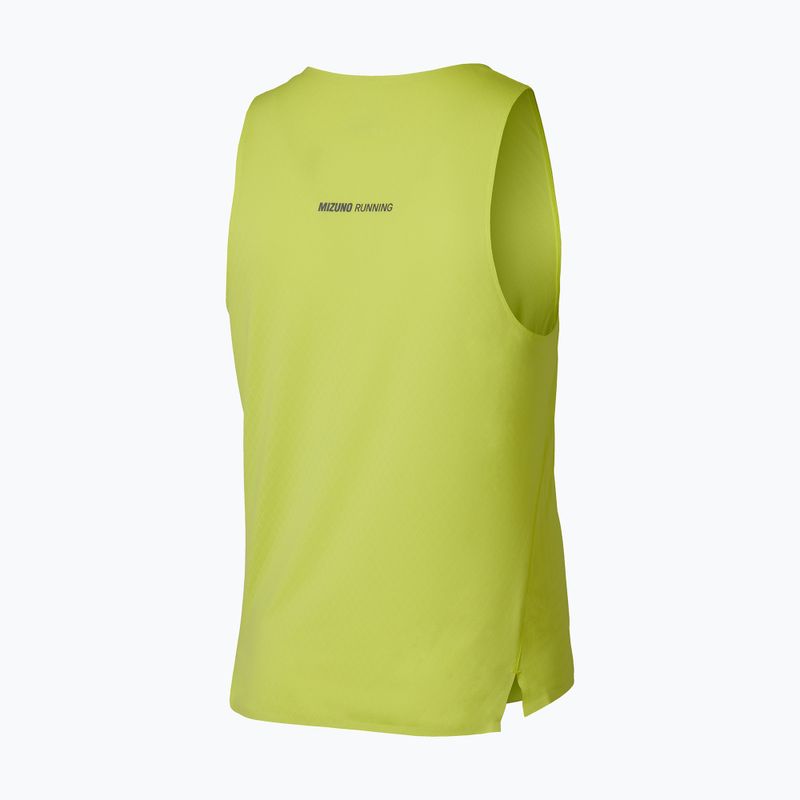 Мъжка тениска за бягане Mizuno Tech Light Tank lightning yellow 3