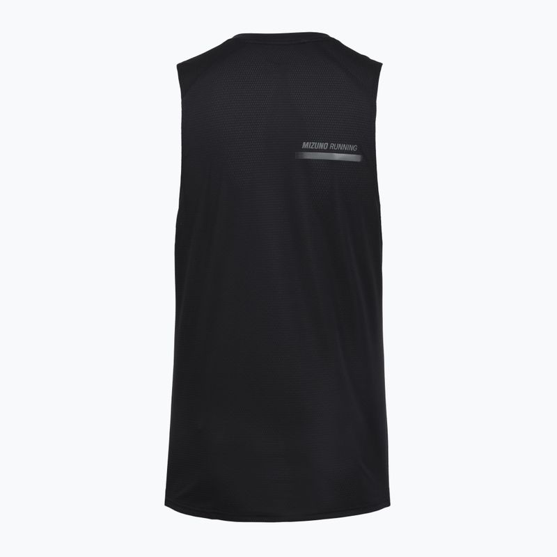 Мъжка тениска за бягане Mizuno Active DryAeroFlow Tank Top black 2