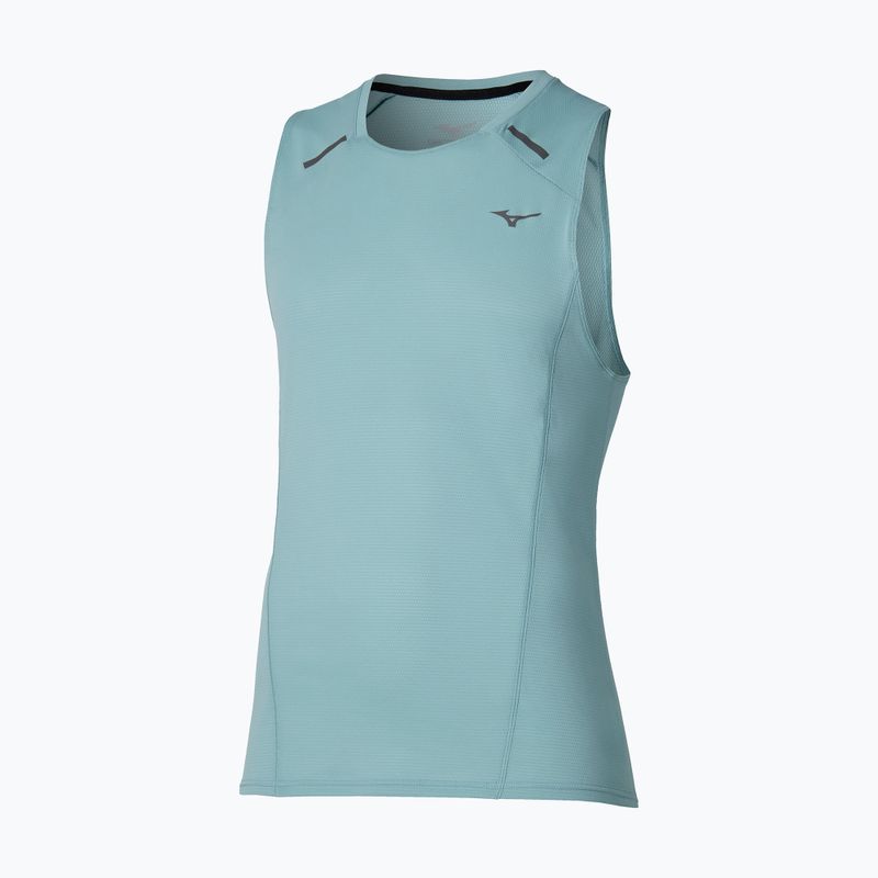 Мъжка тениска за бягане Mizuno Active DryAeroFlow Tank Top aquifer 2