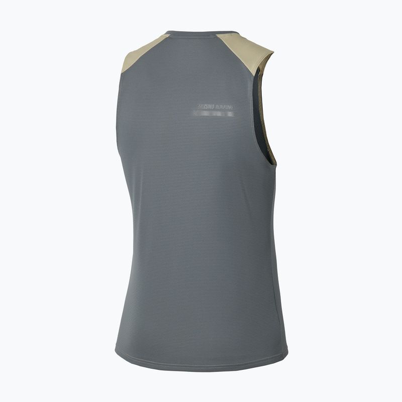 Мъжка тениска за бягане Mizuno Active DryAeroFlow Tank Top elm 2