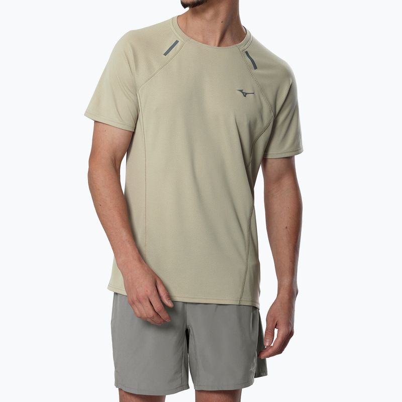 Мъжка тениска за бягане Mizuno Active DryAeroFlow Tee elm