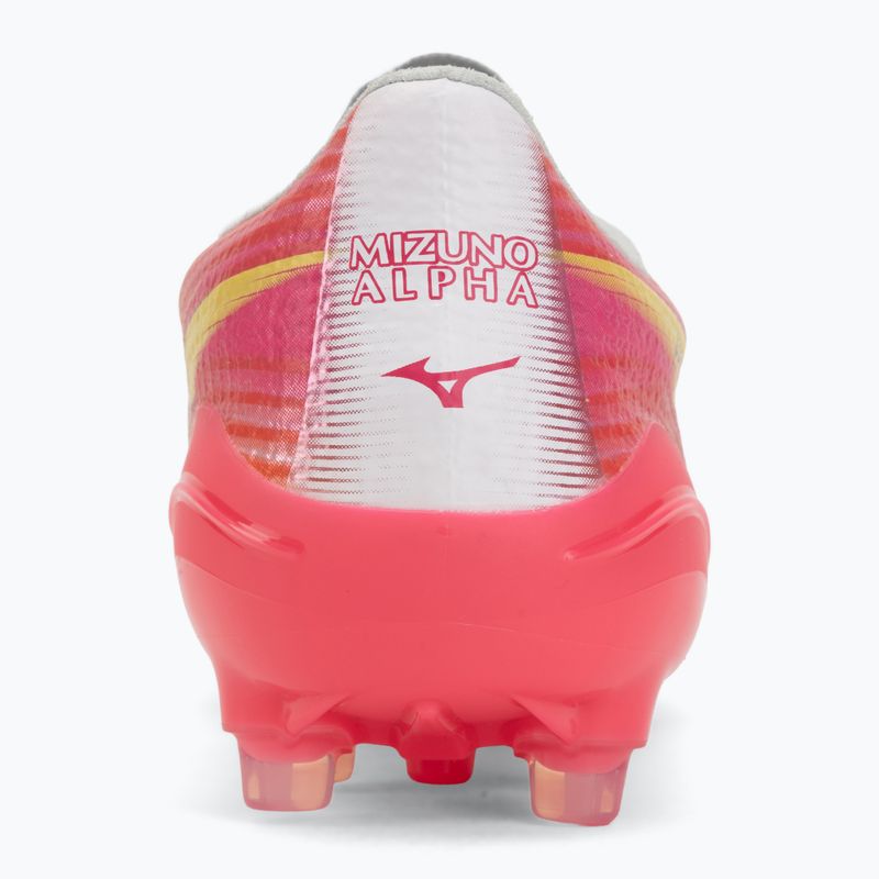 Футболни обувки Mizuno Alfa III Elite AG white/fuchsia purple 6
