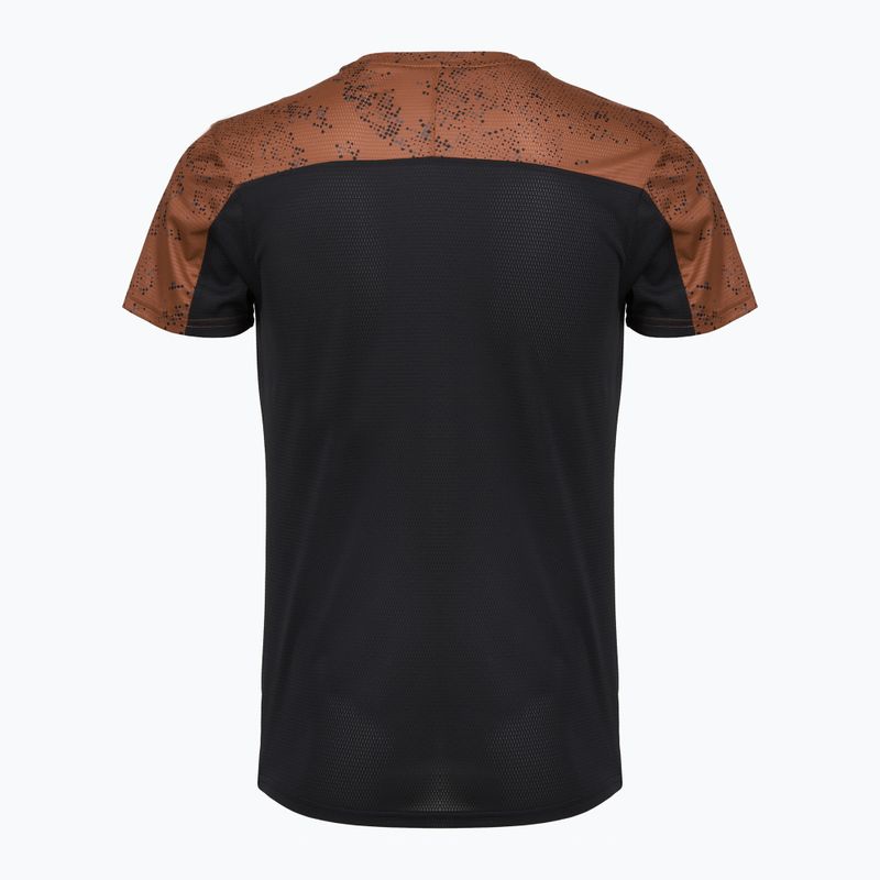 Мъжка тениска за бягане Mizuno Active DryAeroFlow Graphic copper brown 2