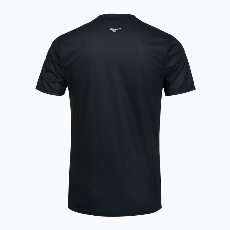Мъжка тениска за бягане Mizuno Core Graphic Tee black 2