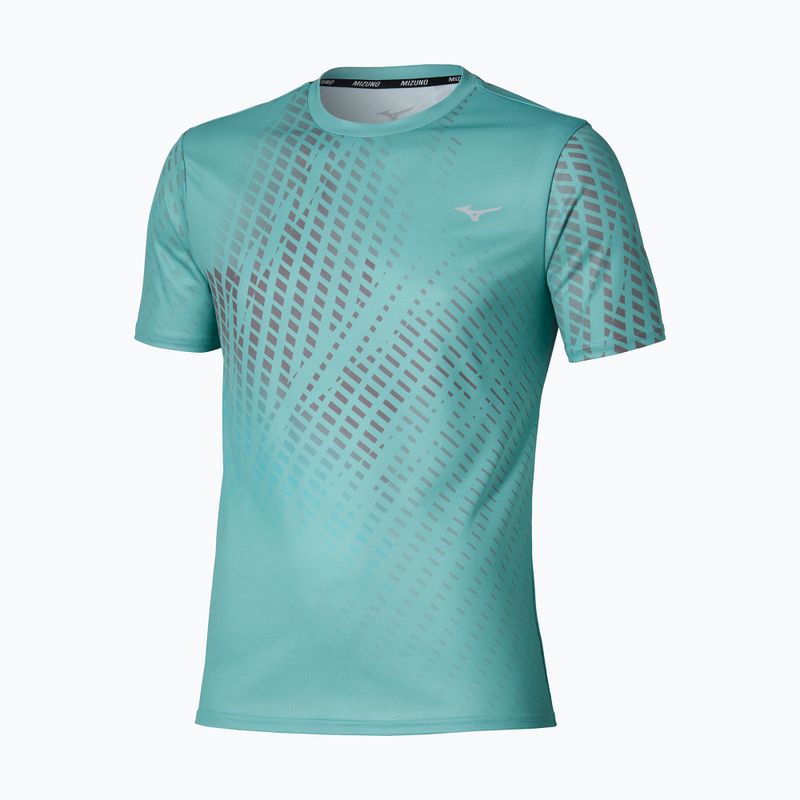Мъжка тениска за бягане Mizuno Core Graphic Tee aquifer 2