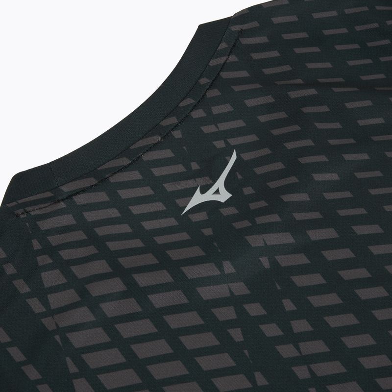Мъжка тениска за бягане Mizuno Core Graphic Tee black/grey 4