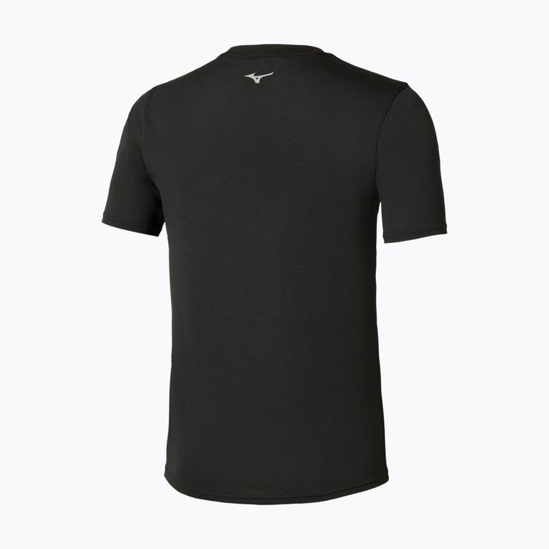 Мъжка тениска за бягане Mizuno Core Run Short Sleeve Tee black 2