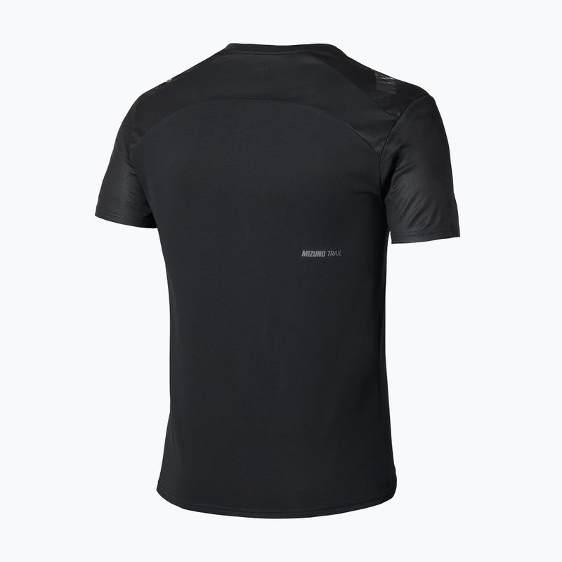 Мъжка тениска за бягане Mizuno Trail Graphic Tee black 2