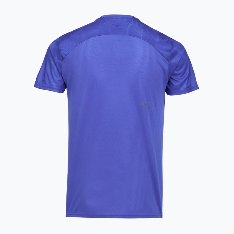 Мъжка тениска за бягане Mizuno Trail Graphic Tee dazzling blue 2