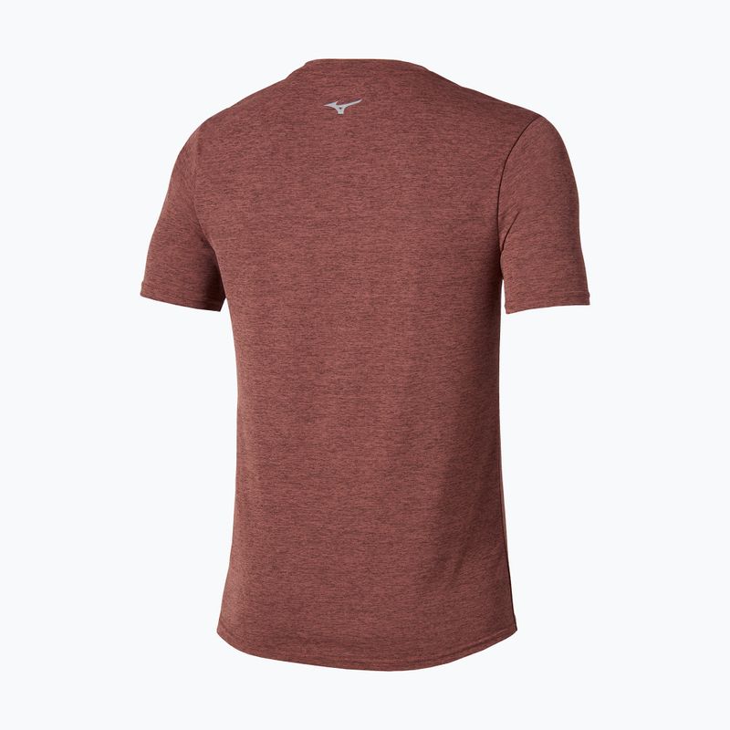 Мъжка тениска за бягане Mizuno Core Runbird Tee copper brown 2