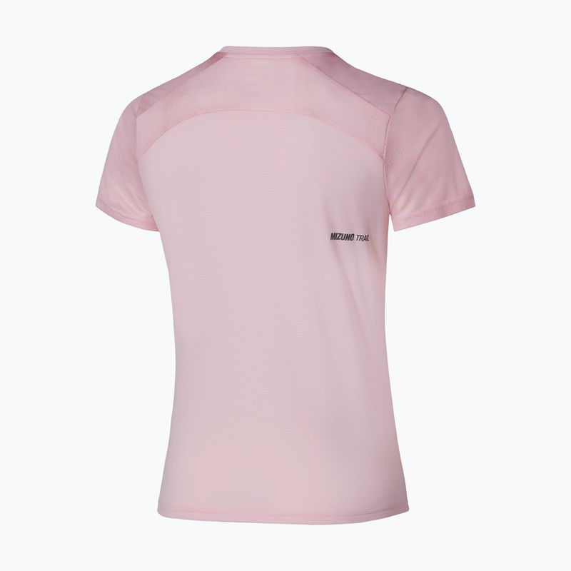 Дамска тениска за бягане Mizuno Trail Graphic Tee pinkesque 2