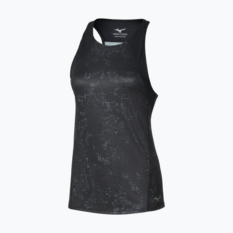 Дамска тениска за бягане Mizuno Active DryAeroFlow Graphic Tank Top black