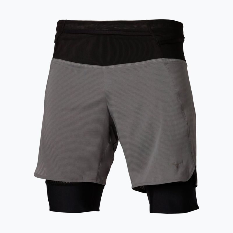 Мъжки шорти за бягане Mizuno Trail Multipocket 2in1 lava smoke 3