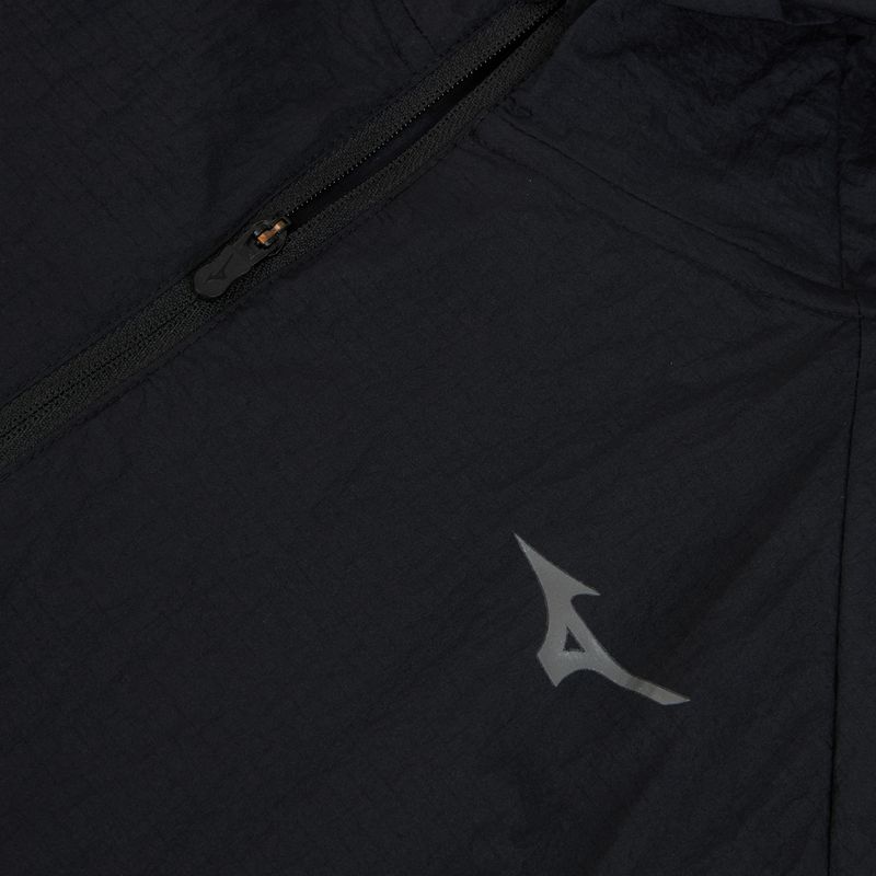 Мъжко яке за бягане Mizuno Tech Light Hooded black 3