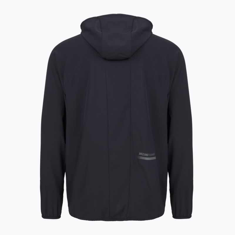 Мъжко яке за бягане Mizuno Active Alpha Hooded black 3