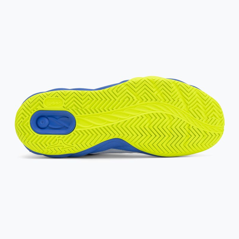 Мъжки тенис обувки Mizuno Wave Enforce Court AC white/dazzling blue/ lightning 4
