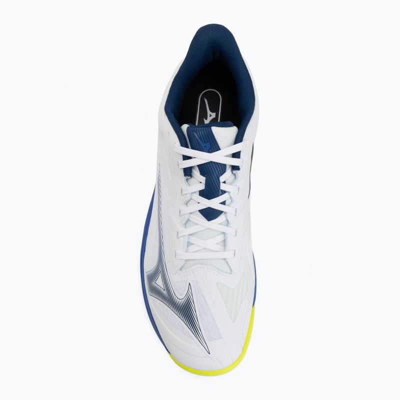 Тенис обувки Mizuno Wave Exceed Court AC white/dazzling blue/lightning 5