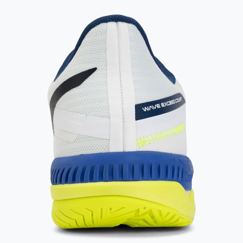 Тенис обувки Mizuno Wave Exceed Court AC white/dazzling blue/lightning 6