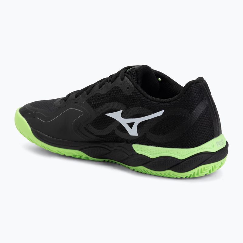 Обувки за падел Mizuno Wave Enforce Court black/foliage green/glowing ap 3