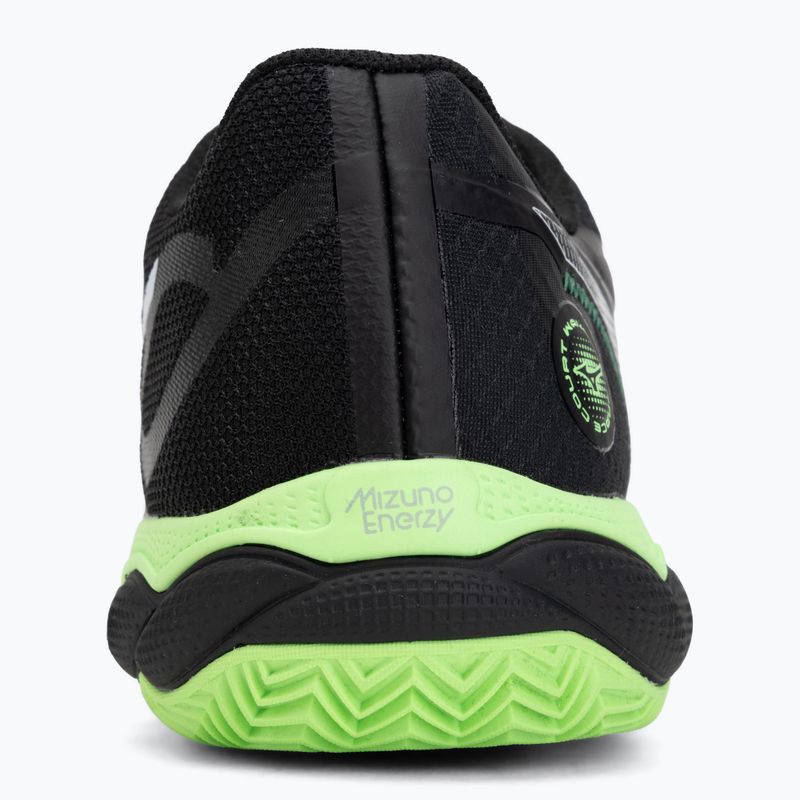 Обувки за падел Mizuno Wave Enforce Court black/foliage green/glowing ap 6