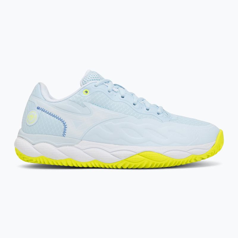 Дамски тенис обувки Mizuno Wave Enforce Court CC W ice water/lightning yellow/ancient 2