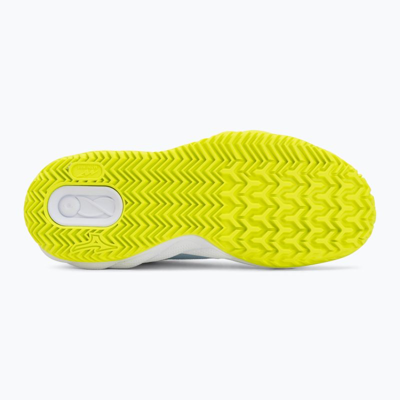 Дамски тенис обувки Mizuno Wave Enforce Court CC W ice water/lightning yellow/ancient 4