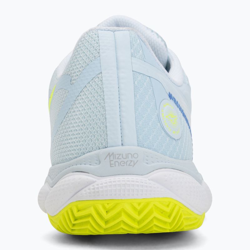Дамски тенис обувки Mizuno Wave Enforce Court CC W ice water/lightning yellow/ancient 6