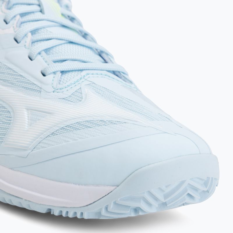 Дамски тенис обувки Mizuno Wave Exceed Court CC ice water/lightning yellow/anc 7