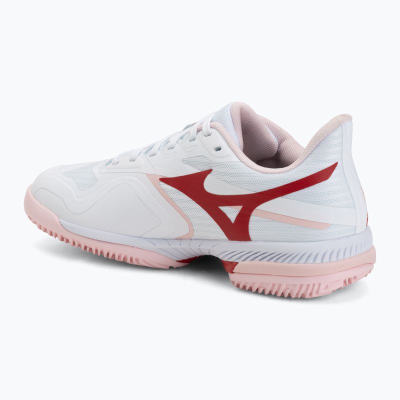 Дамски тенис обувки Mizuno Wave Exceed Court CC white/pinkesque/barbados cherry 3