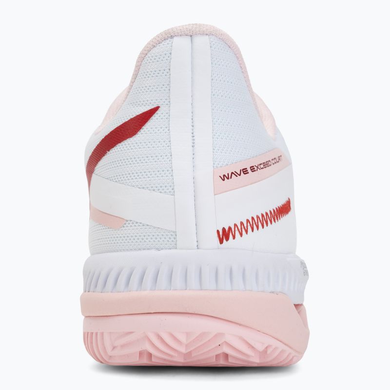 Дамски тенис обувки Mizuno Wave Exceed Court CC white/pinkesque/barbados cherry 6
