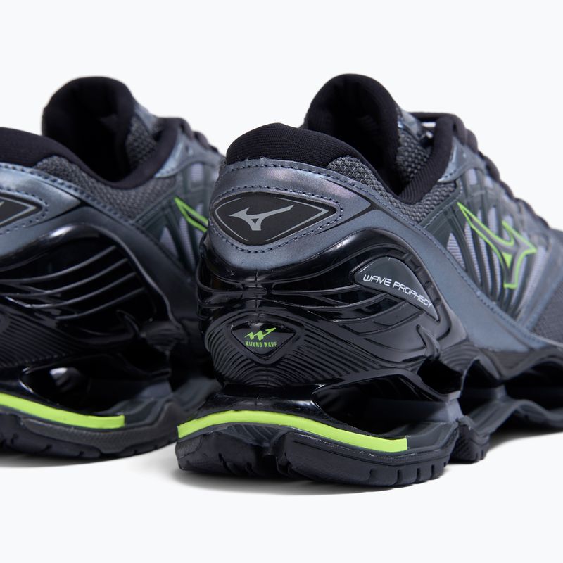 Обувки Mizuno Wave Prophecy LS iron gate/iron gate/lightning yellow 4