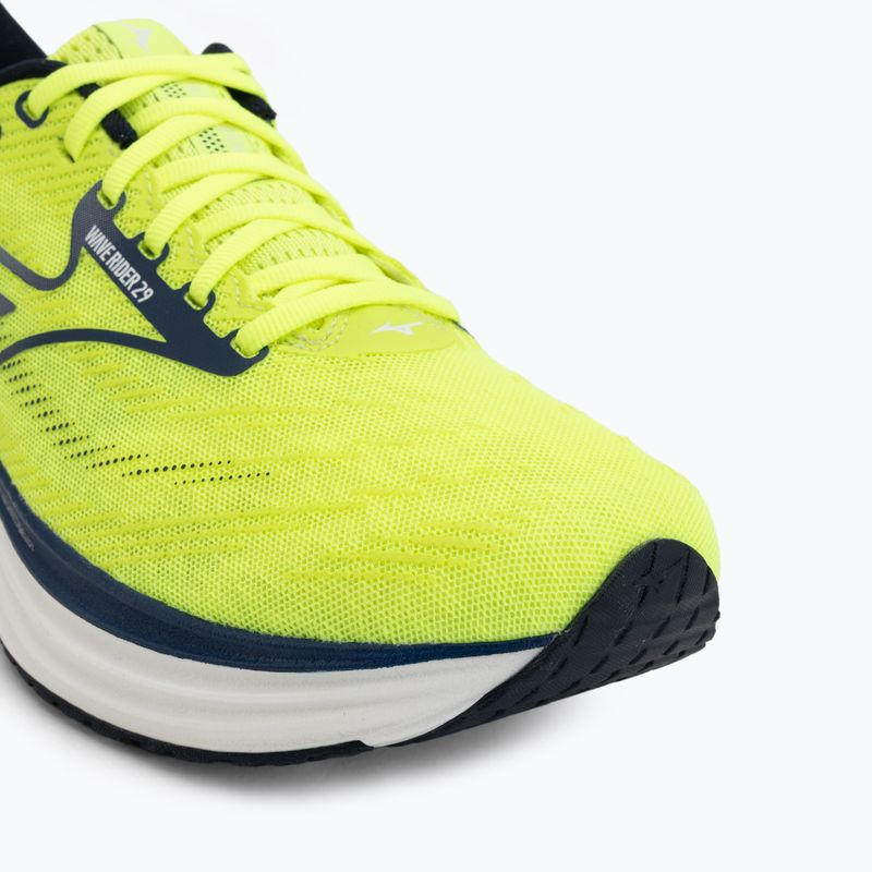 Мъжки обувки за бягане Mizuno Wave Rider 29 lightning yellow/estate blue 7