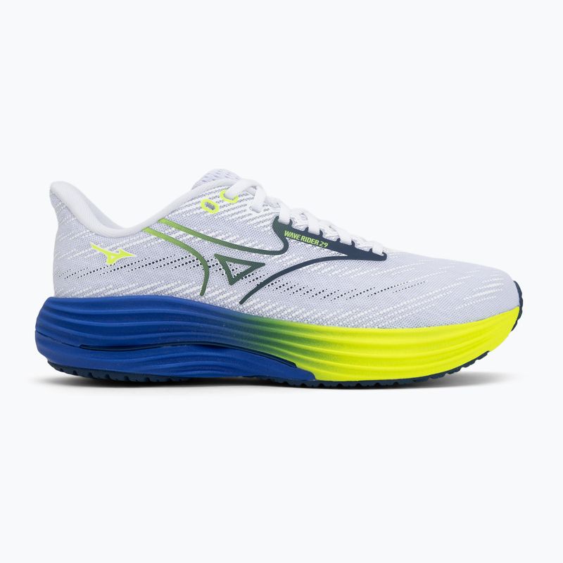 Мъжки обувки за бягане Mizuno Wave Rider 29 estate blue/white/lightning yellow 2
