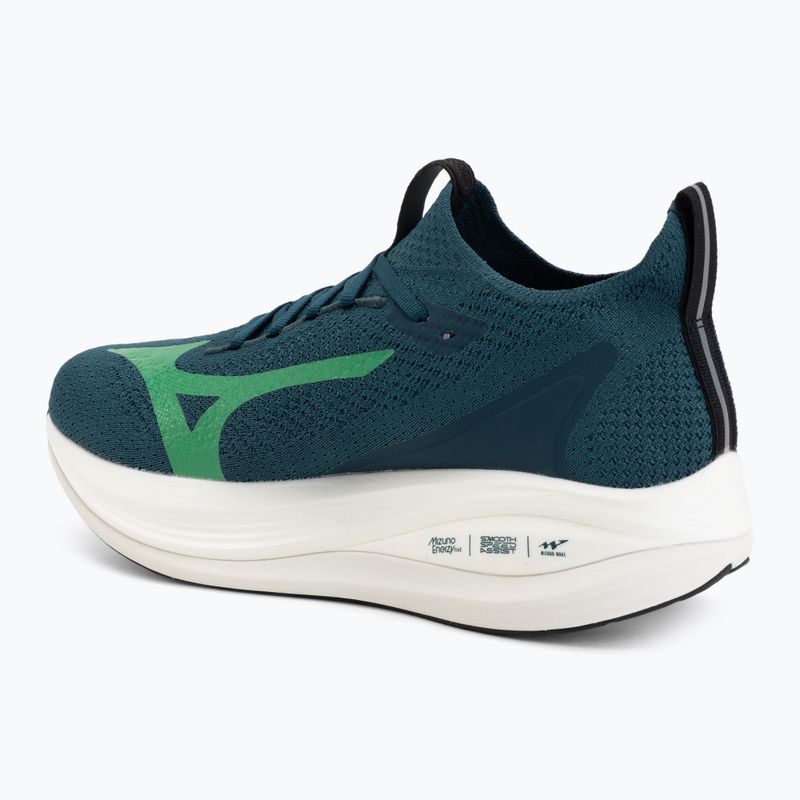 Мъжки обувки за бягане Mizuno Neo Vista 2 reflecting pond/white/goblin green 3