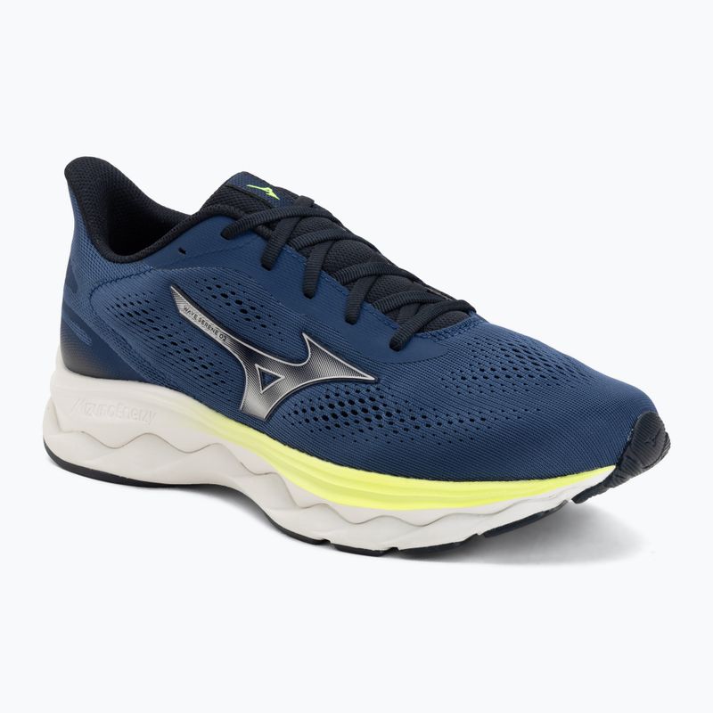 Мъжки обувки за бягане Mizuno Wave Serene 2 estate blue/silver/lightning yellow