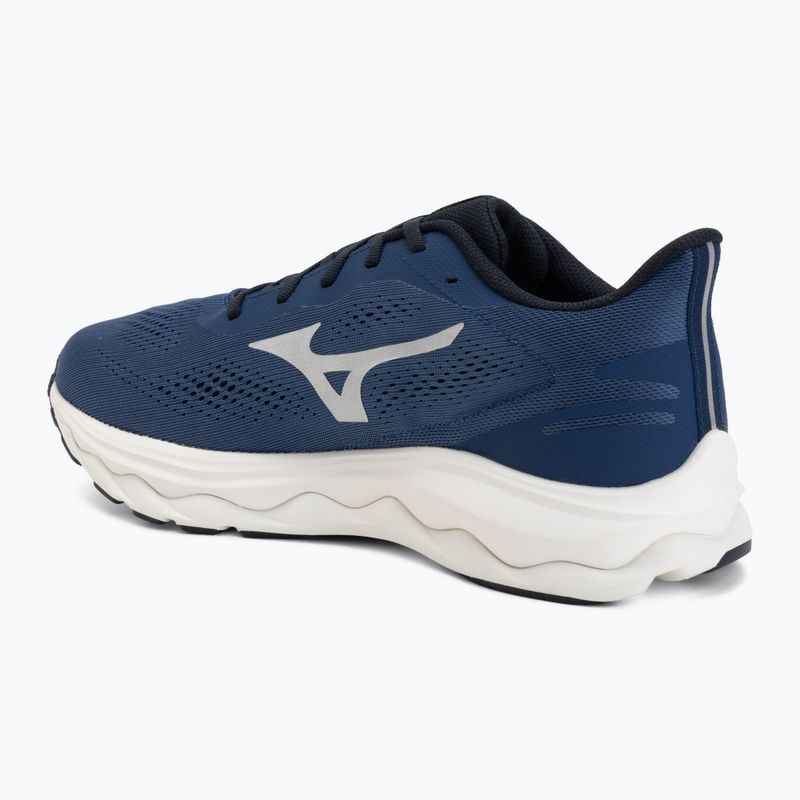 Мъжки обувки за бягане Mizuno Wave Serene 2 estate blue/silver/lightning yellow 3