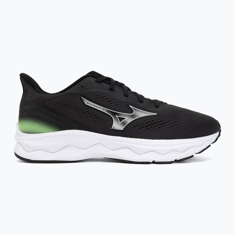 Мъжки обувки за бягане Mizuno Wave Serene 2 black/silver/glowing apple 3