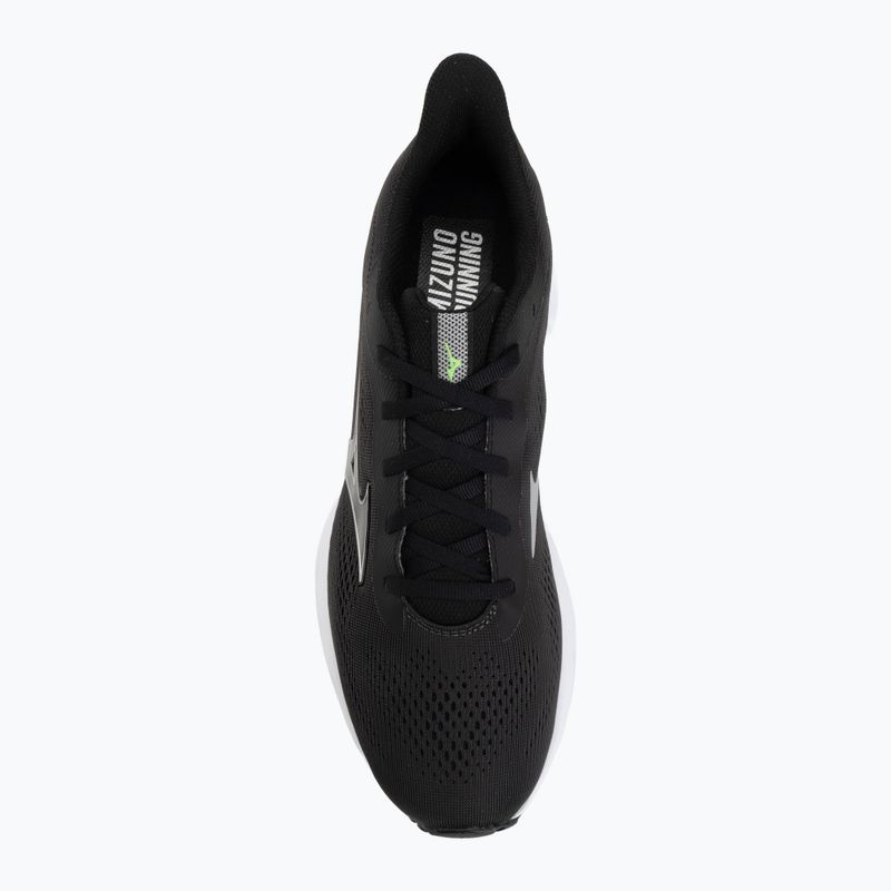 Мъжки обувки за бягане Mizuno Wave Serene 2 black/silver/glowing apple 5