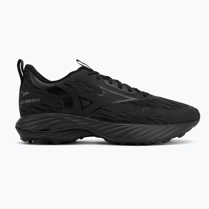 Мъжки обувки за бягане Mizuno Wave Rider GTX 3 black/black/black sand 2