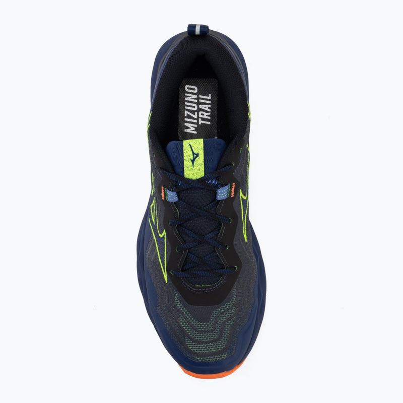 Мъжки обувки за бягане Mizuno Wave Daichi 9 estate blue/lightning yellow 5