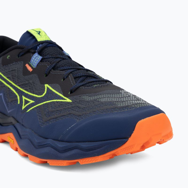 Мъжки обувки за бягане Mizuno Wave Daichi 9 estate blue/lightning yellow 7
