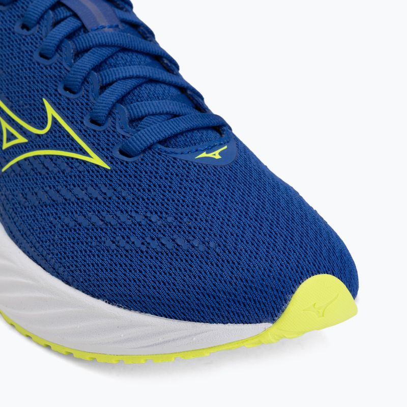 Детски обувки за бягане Mizuno Enerzy Rider Jr surf the web/lightning yellow 7