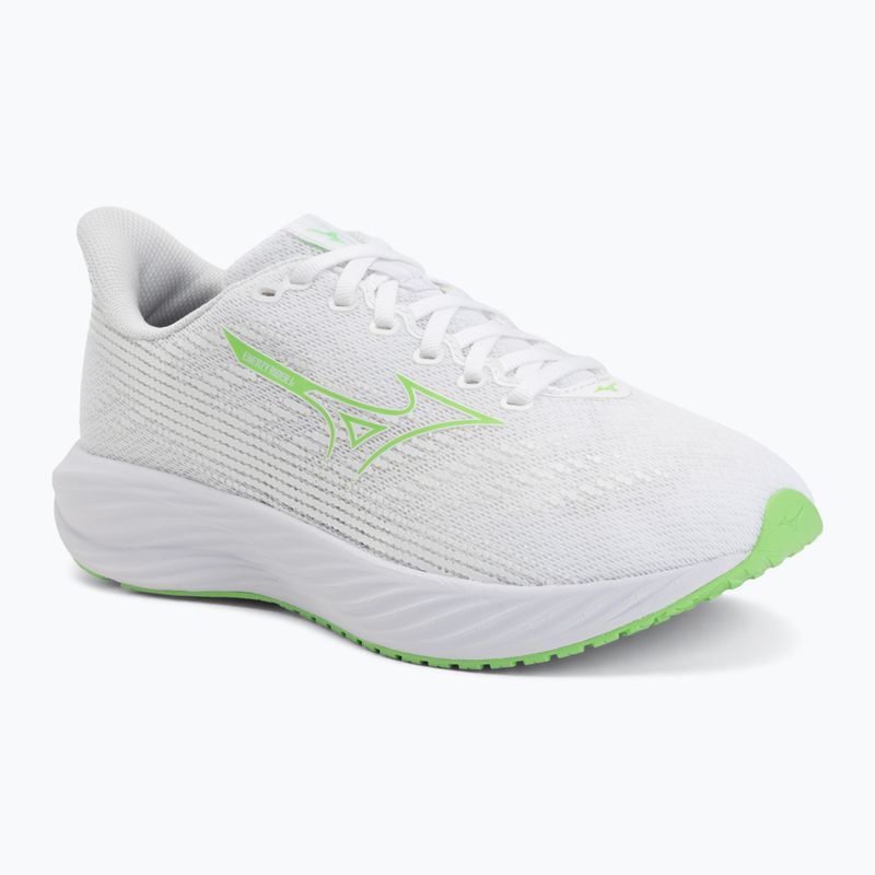 Детски обувки за бягане Mizuno Enerzy Rider Jr white/glowing apple