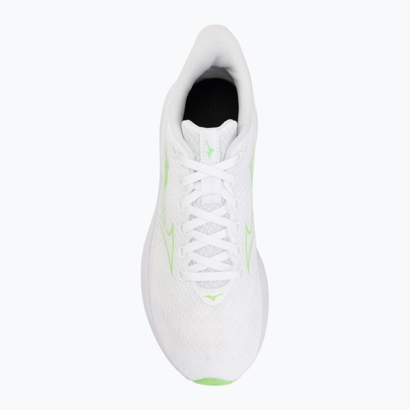 Детски обувки за бягане Mizuno Enerzy Rider Jr white/glowing apple 5