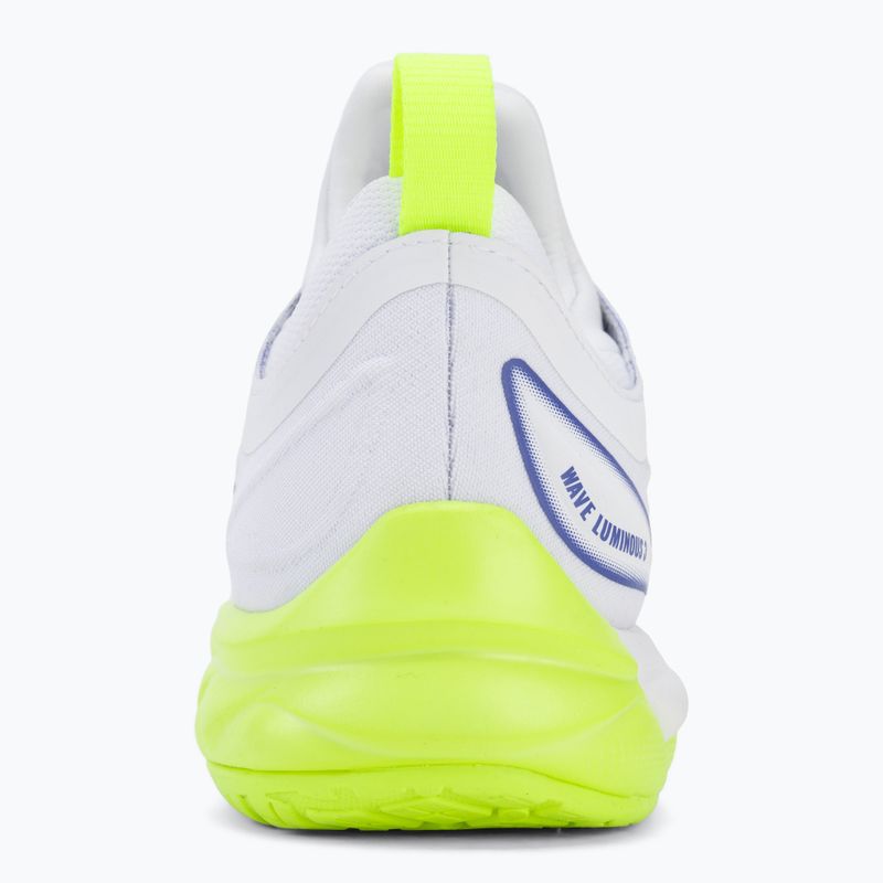 Обувки за волейбол Mizuno Wave Luminous 3 white/lightning yellow/dazzling blue 6