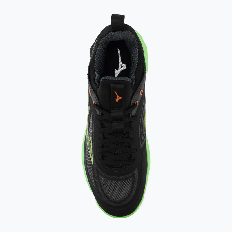 Обувки за волейбол Mizuno Wave Luminous 3 black/glowing apple/mandarin orange 5