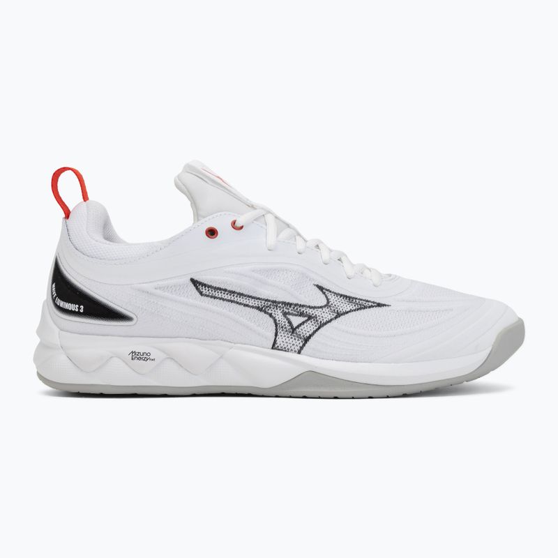 Обувки за волейбол Mizuno Wave Luminous 3 white/black/fiery red 2