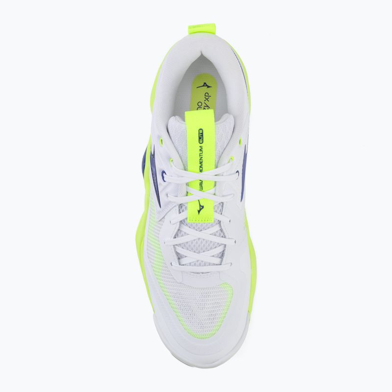Обувки за волейбол Mizuno Wave Momentum Elite white/lightning yellow/dazzling blue 5