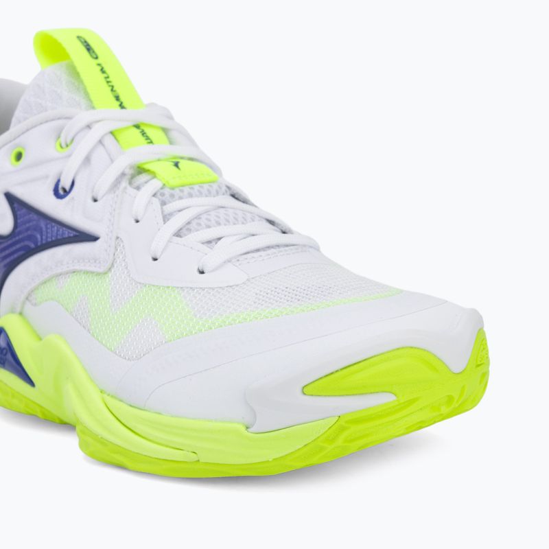 Обувки за волейбол Mizuno Wave Momentum Elite white/lightning yellow/dazzling blue 7