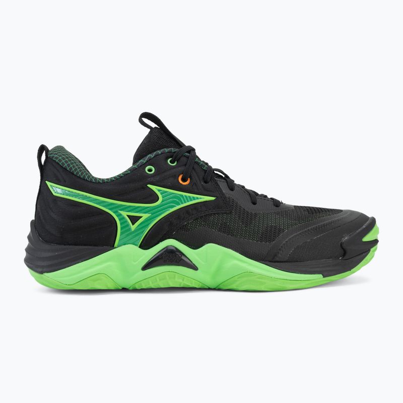 Обувки за волейбол Mizuno Wave Momentum Elite black/glowing apple/mandarin orange 2